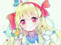 清新简约的少女插画动漫图片