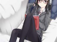 二次元黑丝美少女