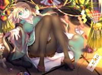 二次元黑丝美少女福利美图