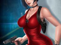 性感黑丝御姐艾达王美图