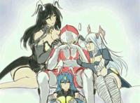 【奥特曼&假面骑士娘化】同人分享