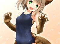 怪兽娘化变身萝莉萌妹,