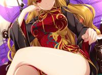 动漫美少女旗袍