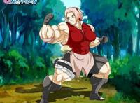 火影忍者:女忍者变身肌肉兄贵