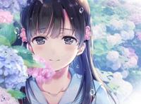 唯美动漫女头 哭泣少女