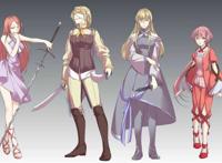 【巡音ルカ 猫村いろは lily miki】