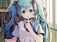 jk校服初音未来壁纸