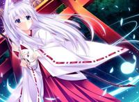 二次元萌巫女美图