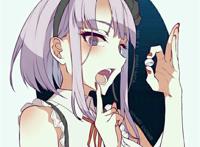 动漫百合情头高清 