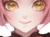 二次元女生眼睛图片