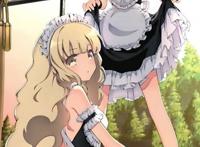 咖啡店小清新女仆装