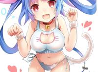 二次元少女 猫咪内衣