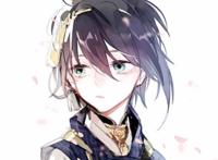 刀剑乱舞 三日月宗近头像 二次元男头