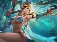 虞姬  王者荣耀第一大长腿,去掉裙子和上衣