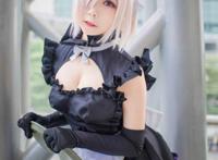 fate/grand order 同人 黑丝 玛修 cos
