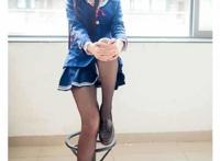 《路人女主的养成方法》霞之丘诗羽cos:黑丝长腿