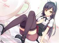 二次元凤眼美女