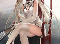 千娇百媚的二次元旗袍美少女