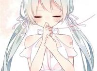 祈祷 双马尾 二次元