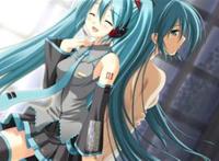 初音未来挠脚心图片欣赏