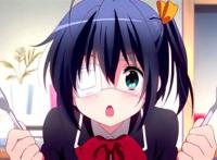 六花说: 勇太,我饿了,我要吃的!