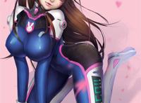 守望先锋dva电脑壁纸