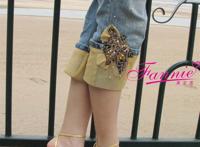 经典金色性感凉高跟与芬妮白嫩玉足完美