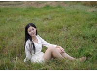 秋天农村美女图片