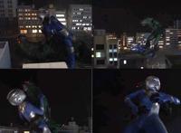 苍月奥特曼被刺穿