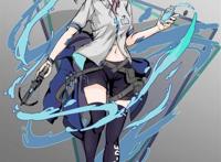 明日方舟蓝毒的壁纸?