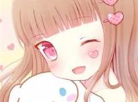 粉色头像女生卡通可爱图片