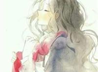 女生头像丧背景图片