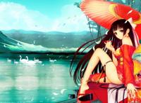 穿和服的动漫人物