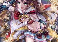 圣诞漫画人女 圣诞动漫人物女