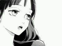 女头动漫黑白 黑白丧系女生动漫头像