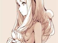 侧脸图片女唯美动漫