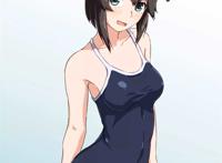 【动漫壁纸】二次元美少女学校泳装羞羞