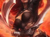 游戏中的美女角色