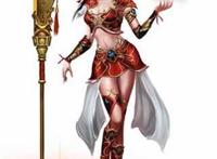 《王城霸主》职业原画