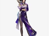 古风冷艳紫衣美女人物