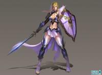 神曲职业女战士精美壁纸 