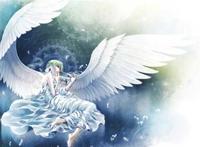 二次元动漫天使男 