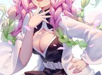 {鬼灭之刃 恋柱 甘露寺蜜璃}(ノДt)高清