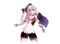 《崩坏3》琪亚娜「领域装 白练」