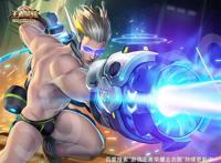 哈哈哈快来看看这个王者荣耀男英雄去衣图