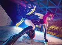御姐cosplay暗夜猫娘阿珂!