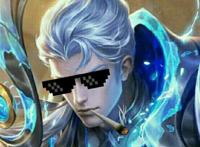 【墨镜叼烟】王者荣耀五黑头像