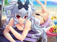 动漫泳装美女图片