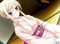 日系二次元和服动漫美少女