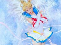 美国小姐姐cos《美少女战士》,曼妙身材搭配水手服